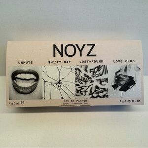 Noyz Eau de Parfum Sampler Set - unmute,shitty day, lost+found, love club